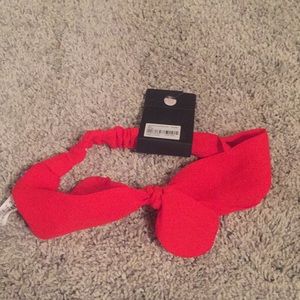 Forever 21 Red Bow Headband